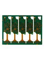 Golden Triangle Rigid Flex PCB 2 Layer 4MIL Hole Size HASL Surface Treatment