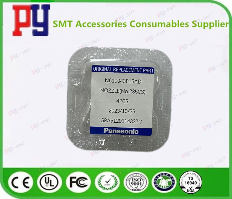 pl165664573 n610043815aa n610043815ad panasonic cm602 235cs smd nozzle 100 original new