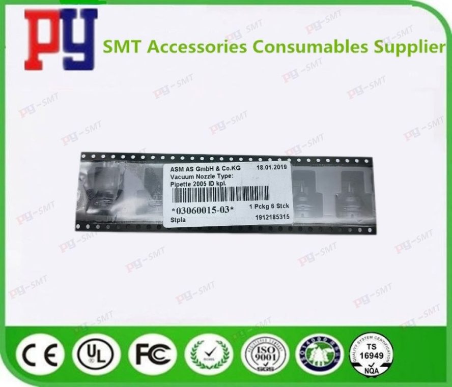 pl202691788 siplace asm 03060015 03 vacuum nozzle type 2005 smt spare parts