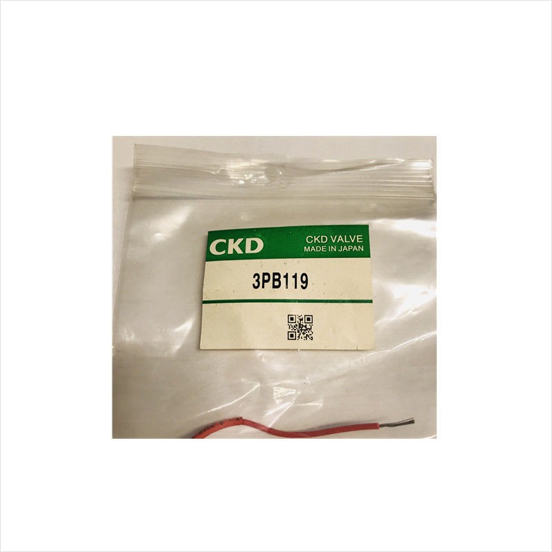 CKD Solenoid Valve Surface Mount Parts Sanyo Mounter 3PB119 DC24V 0-0.7MPA New - Ảnh 3